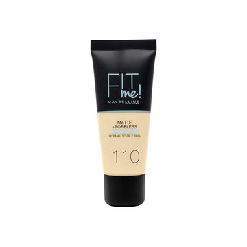 Maybelline Fit Me Matte + Poreless Foundation 110 Porcelain 30Ml